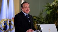 Presiden Real Madrid, Florentino Perez. (AFP/Pierre-Philippe Marcou)