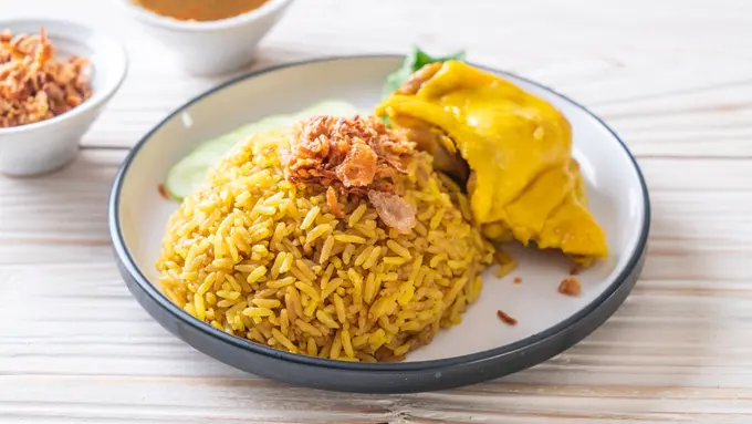 nasi goreng kunyit