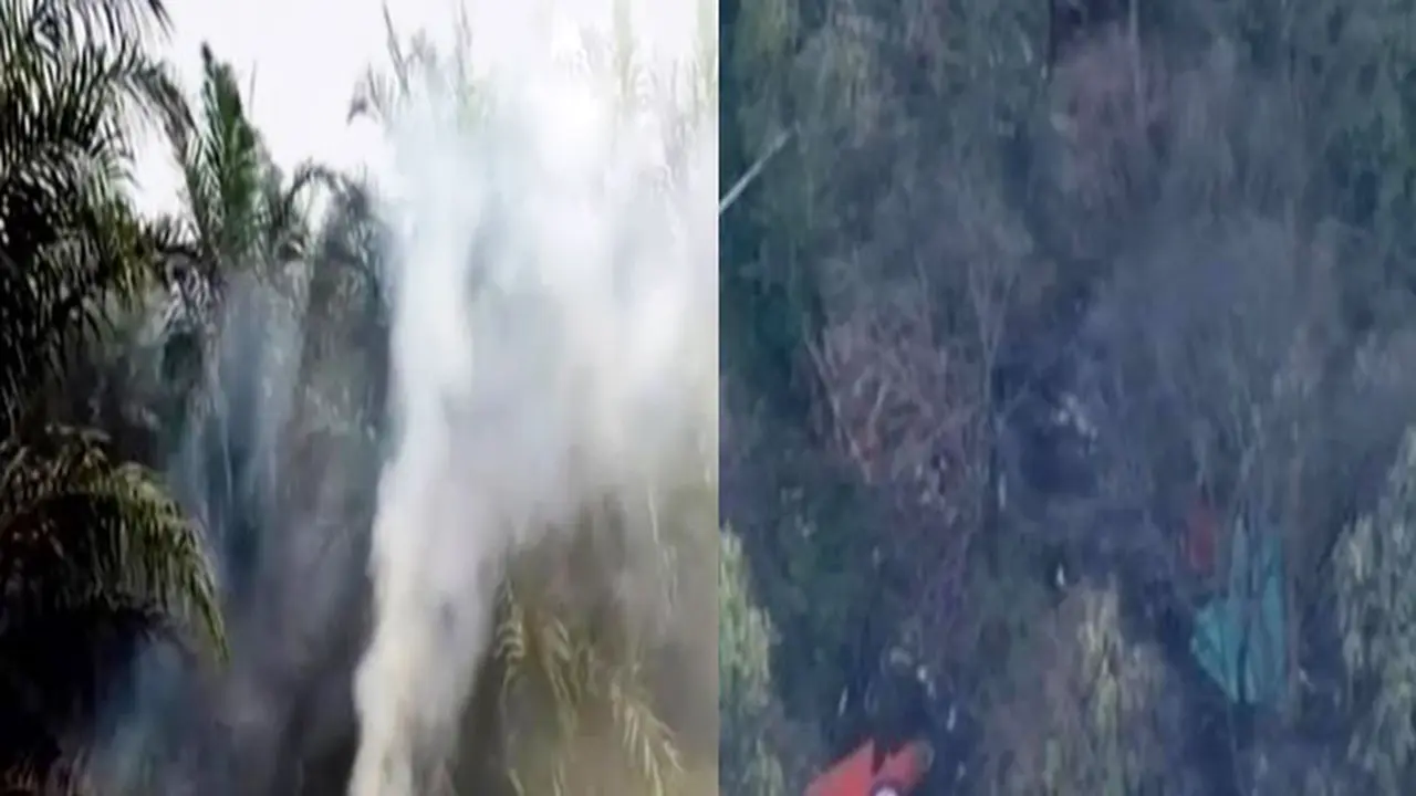Kebakaran Lahan di Jambi hingga Uji Terbang Pesawat Tua Inggris