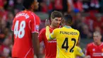 Liverpool menelan kekalahan 1-3 dari Crystal Palace di laga pekan ke-37 Liga Premier Inggris, Sabtu (16/5/2015) malam WIB. Alhasil, The Reds gagal memberikan kado perpisahan manis di laga terakhir Steven Gerrard di Stadion Anfield.