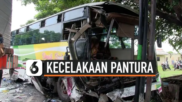 VIDEO: Detik-Detik Evakuasi Pengemudi Truk Tanki Semen Cair