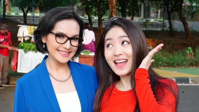 Kerap Main Sinetron Bareng, Ini 6 Potret Kompak Natasha Wilona dan Nunu Datau