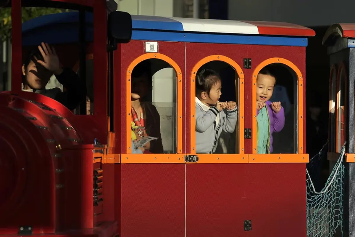 Ilustrasi anak di China. (Andy Wong/AP)