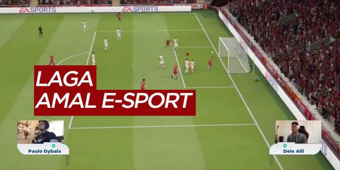 VIDEO: Paulo Dybala Kalahkan Dele Alli Dalam Laga Amal E-Sport Untuk Perangi COVID-19