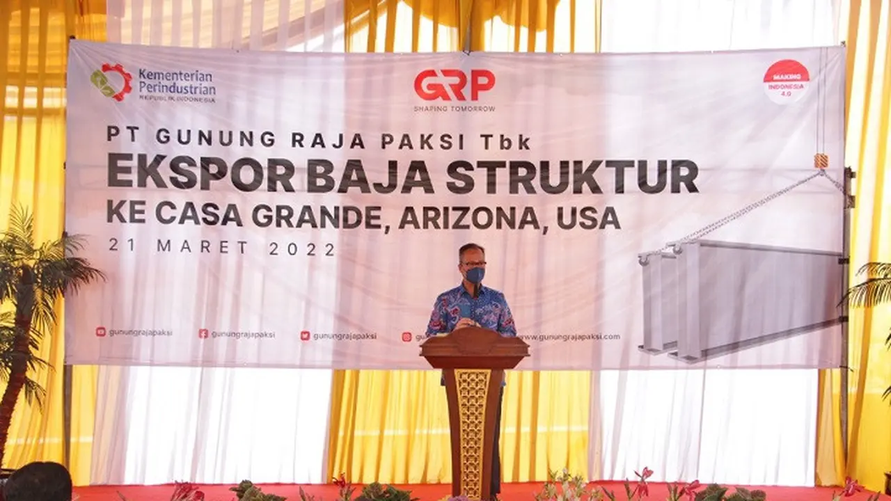 Menteri Perindustrian Agus Gumiwang Kartasasmita