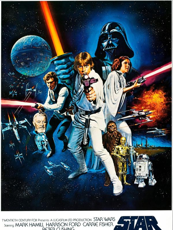 Poster Star Wars: Episode IV - A New Hope (1977) (Lucasfilm, Twentieth Century Fox via IMDb)