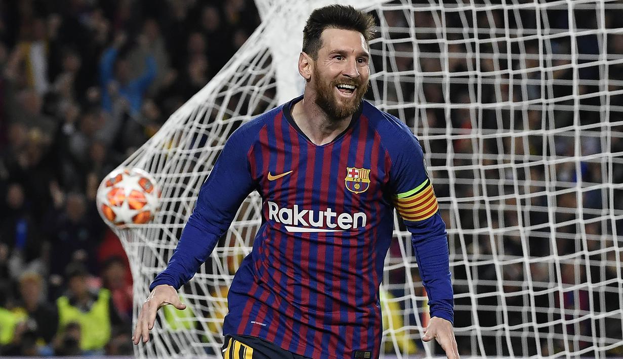 1. Lionel Messi (Barcelona) - 34 Gol. (AFP/Lluis Gene)