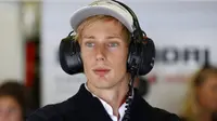 Pebalap asal Selandia Baru, Brendon Hartley, akan melakoni debut balapan F1 bersama Toro Rosso pada GP AS di Austin, 22 Oktober 2017. (Bola.com/Twitter/ToroRossoSpy)