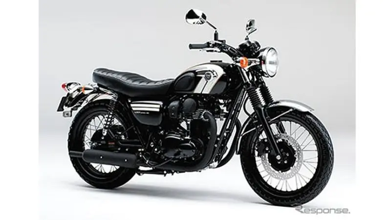 Kawasaki Luncurkan Edisi Spesial Motor Retro W800