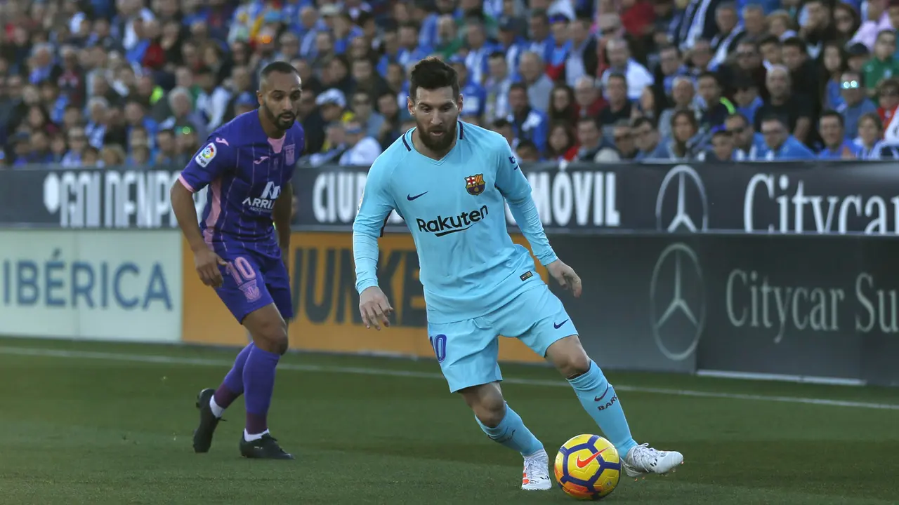 FOTO: Tekuk Leganes, Barcelona Kian Kukuh di Puncak Klasemen