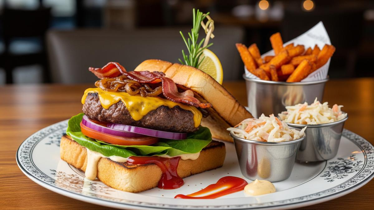 Cara Membuat Burger Roti Tawar Teflon Sederhana, Lezat Disantap Hangat
