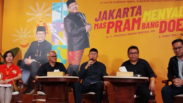 Tim Pemenangan Pramono Anung-Rano Karno di Pilkada Jakarta