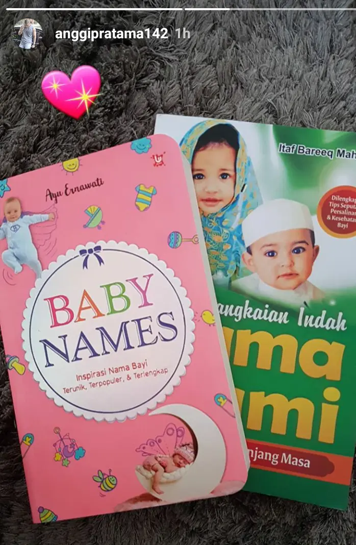 Stevianne Agnecya dan Anggi Pratama siapkan nama calon anak[foto: instagram]