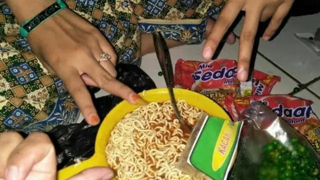 cara makan tak biasa