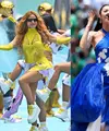 Mulai dari Shakira, Tyla, hingga EJAE, para musisi yang tampil di panggung pembuka sukses mencuri perhatian lewat pilihan busana yang penuh warna dan mencerminkan semangat perayaan global. [@entertainmentonight/@allure].