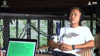Anang Hadi saat berbincang dalam podcast PSS Sleman. (YouTube PSS Sleman)