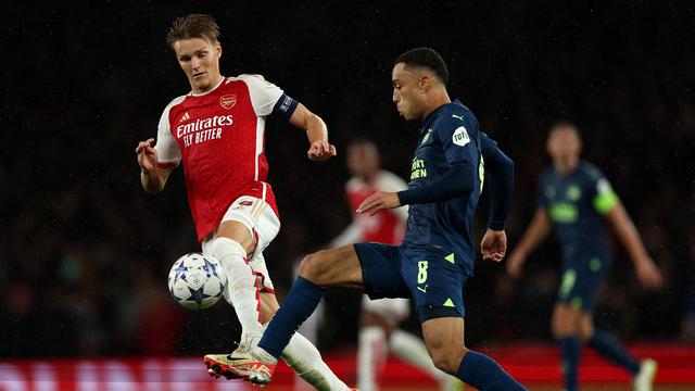 Arsenal vs PSV Eindhoven Liga Champions