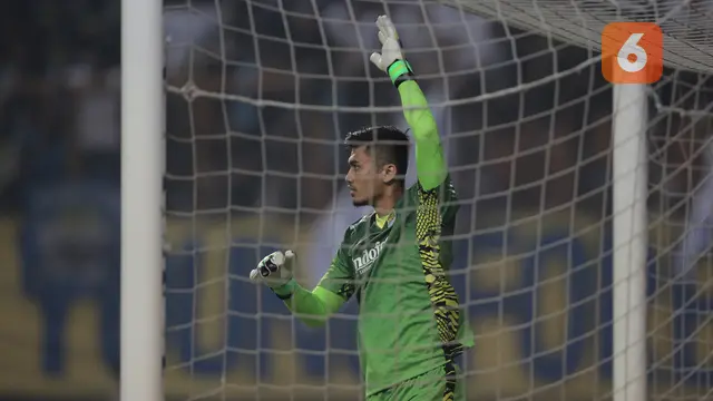 Pemain Persib Bandung Fitrul Dwi Rustapa