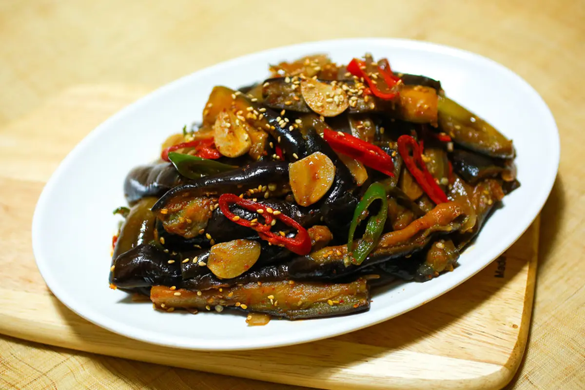 terong panggang tumis