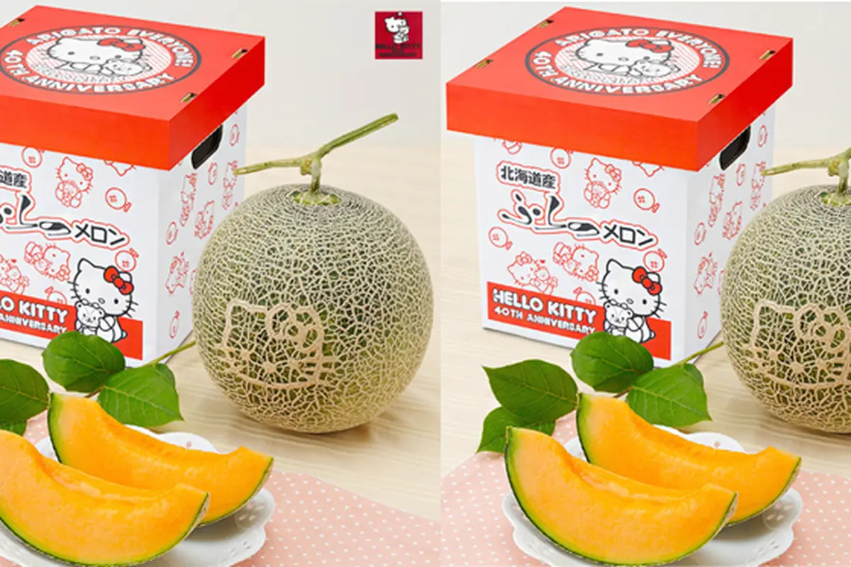 Furano Melon, Melon Unik untuk Pencinta Hello Kitty
