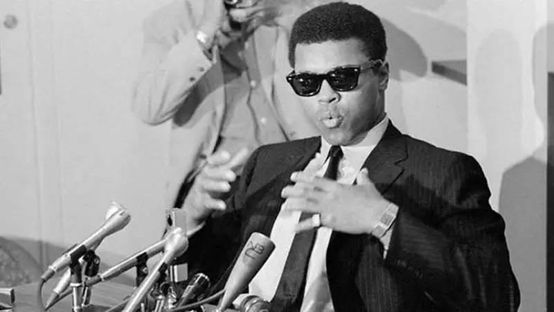 Gaya perlente Muhammad Ali