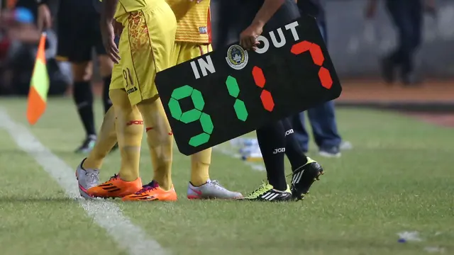 Substitution Football Display (SFD), Papan Pergantian pemain, Bola.com