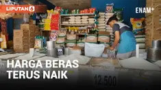 HARGA BERAS MEDIUM DAN PREMIUM TERUS MELONJAK NAIK