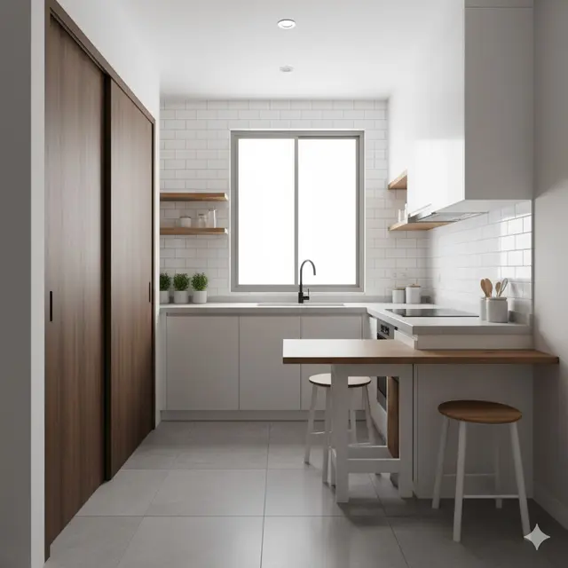 Dapur Gabung Ruang Makan