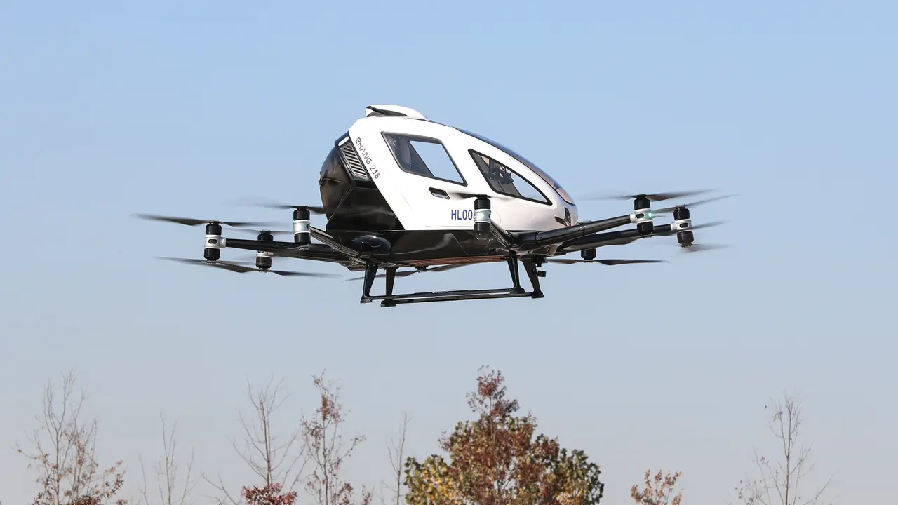 Melihat Demonstrasi Taksi Drone di Seoul