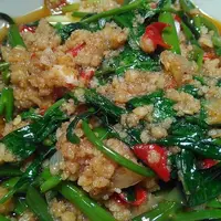 Tumis kangkung oncom (Foto: Cookpad.id)