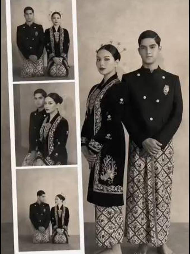6 Potret Menawan Al Ghazali dan Alyssa Daguise dalam Busana Adat Jawa