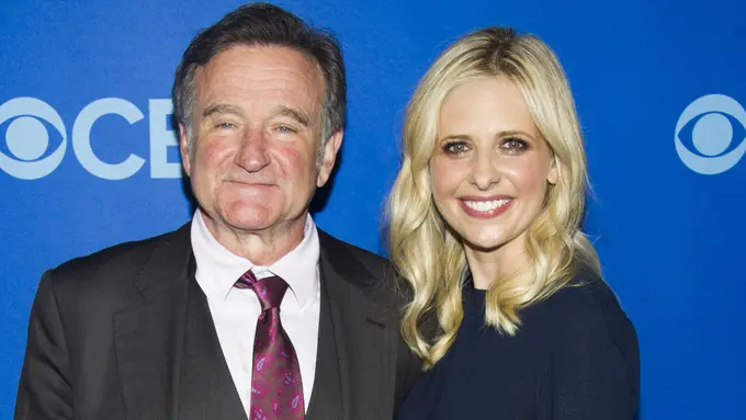 [Bintang] Robin Williams dan Sarah Michelle Gellar 