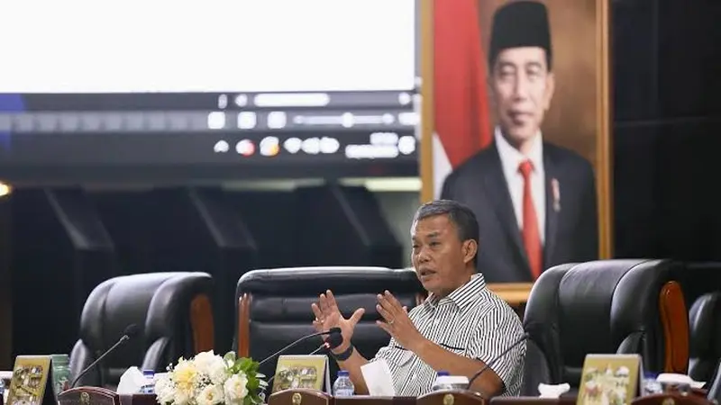 Ketua DPRD DKI Jakarta Prasetio Edi Marsudi mendukung Pilkada 2024 dipercepat pelaksanaannya. (Istimewa)