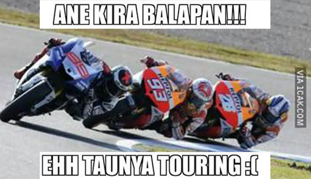 Ternyata mereka cuma touring (Istimewa)