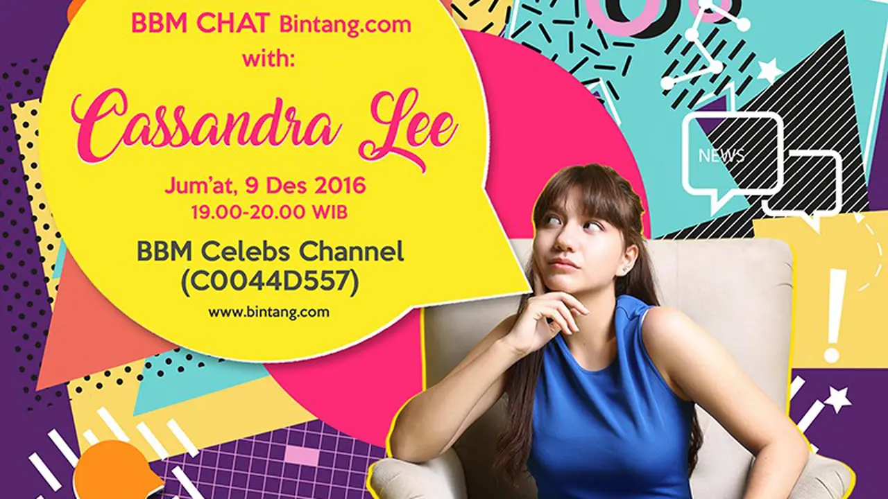 Live Chat bersama Cassandra Lee