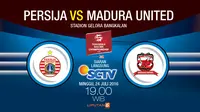 Persija jakarta vs Madura United (Liputan6.com/Abdillah)