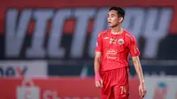 Pemain Persija Jakarta, Rizky Ridho saat menghadapi Borneo FC pada laga pekan ke-7 BRI Liga 1 2023/2024 di Stadion Patriot Candrabhaga, Bekasi, Rabu (9/8/2023). (Bola.com/Bagaskara Lazuardi)