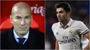 3. Zidane - Tahun 2014, Enzo mendapatkan promosi ke skuad utama Real Madrid B, tepat saat ayahnya Zinadine Zidane ditunjuk sebagai pelatih Real Madrid B. Pada masa itu ia mampu tampil impresif bersama Real Madrid B. (Kolase foto-foto AFP)