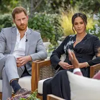 Simak arti bahasa tubuh Meghan Markle dan Pangeran Harry saat diwawancara Oprah Winfrey (Foto: instagram/tv_bingebox)