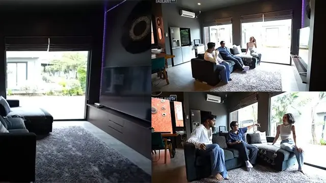 Potret rumah baru Onadio Leonardo yang mewah bertema Gothic (Sumber: YouTube/Taulany TV)
