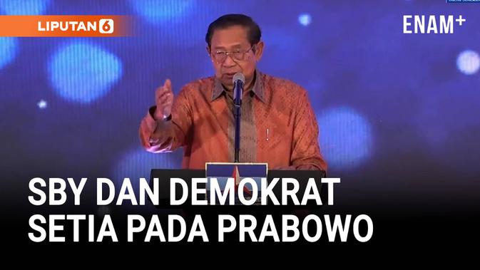 Sikap SBY Tegaskan Demokrat Bersama Prabowo: Bangsa Ini Sudah Banyak Masalah