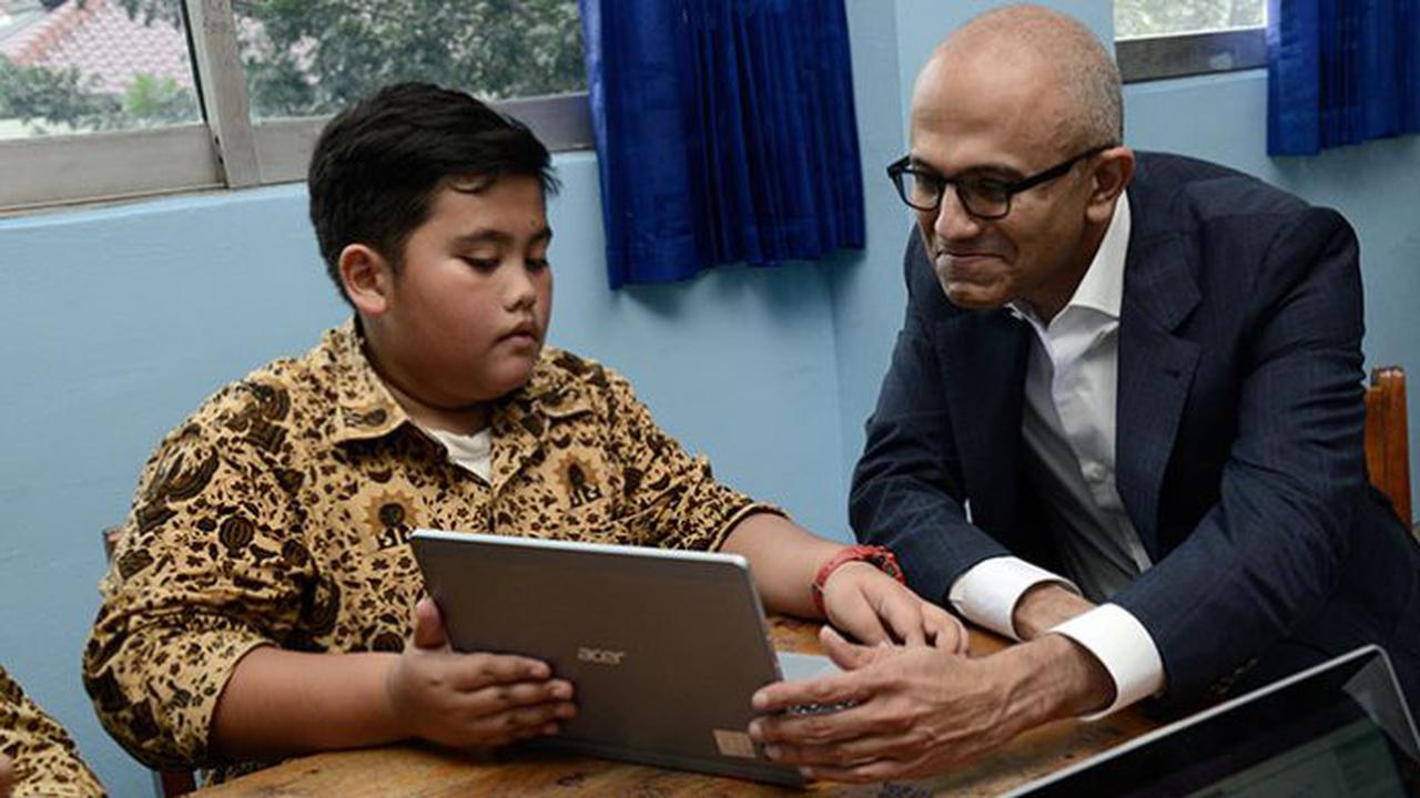 CEO Micr osoft, Satya Nadella