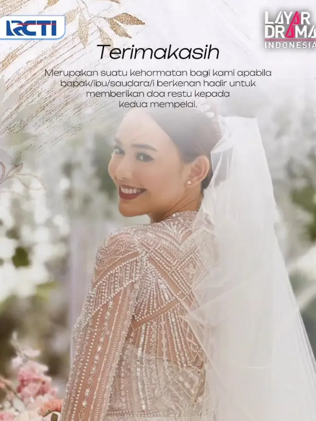 5 Potret Amanda Manopo Berbalut Gaun Pengantin, Anggun Menawan Jadi Bahan Perbincangan (credit: instagram.com/amandamanopo/layardrama_rcti).