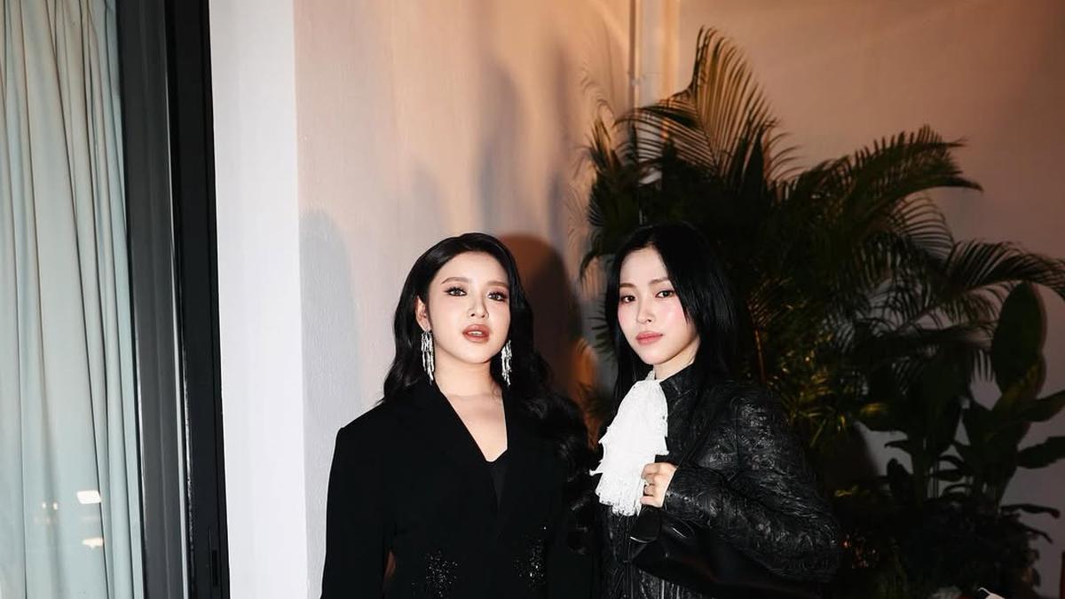 Certified MIDZY, Gaya Kompak Tiara Andini Pose Bareng Idola Ryujin ITZY di Event Ralph Lauren Singapura