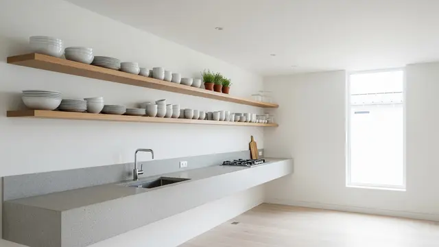 Dapur Sederhana Tanpa Kitchen Set