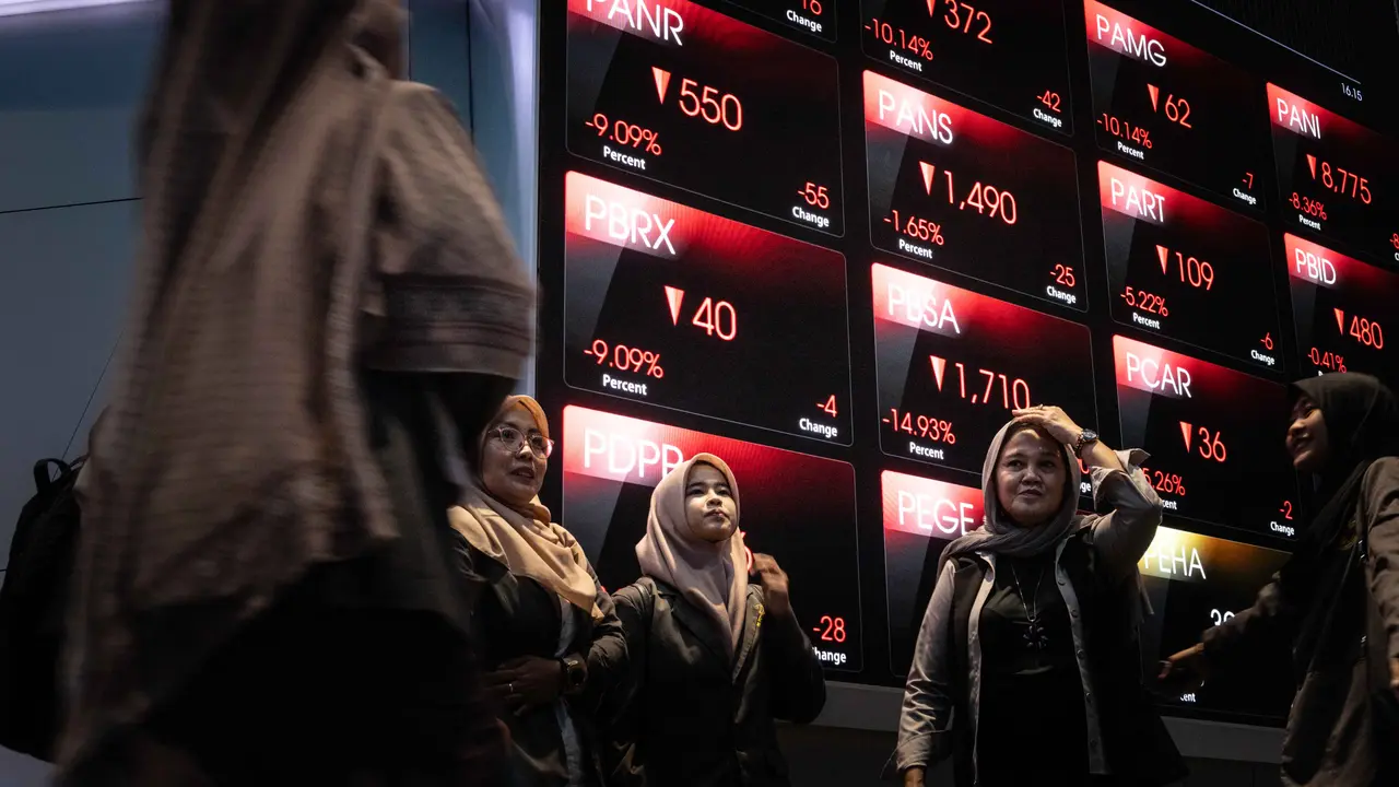 IHSG Hari Ini 9 Maret 2026 Terperosok 3,27%, Seluruh Sektor Saham Memerah
