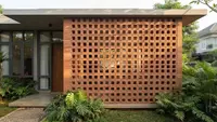 10 Inspirasi Dinding Bata Berongga untuk Ventilasi Rumah Minimalis, Lebih Murah dari Roster dan Tetap Privat