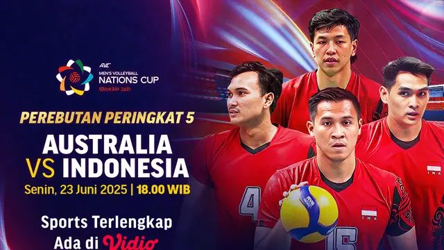 AVC Australia vs Indonesia – Men's Volleyball Nations Cup 2025