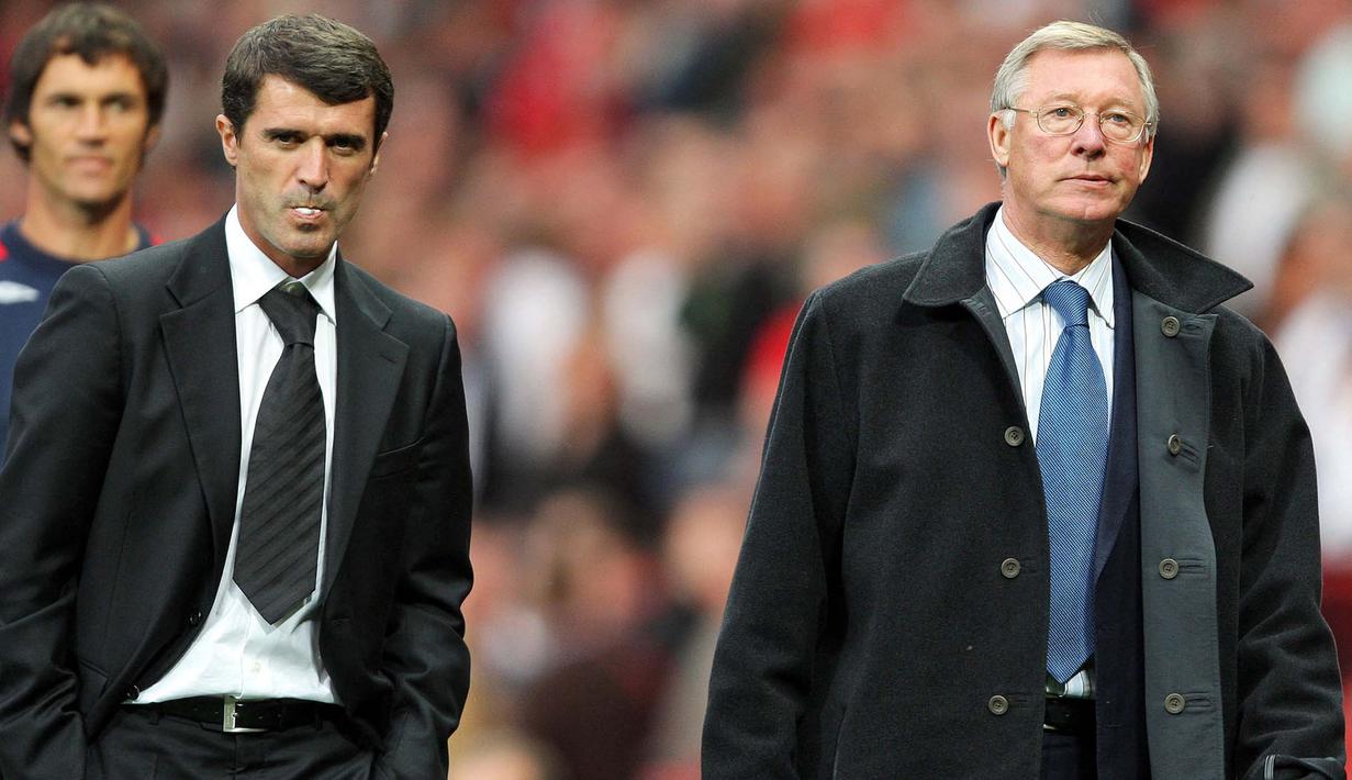 November 2005, United secara mengejutkan memutuskan kontrak Keane. Sejak pra musim sudah ada tensi yang cukup panas antara Keane dan Sir Alex setelah ia mendamprat beberapa pemain dan mengkritik fasilitas pra musim yang dipilih Sir Alex di Portugal. (Foto: AFP/Andrew Yates)