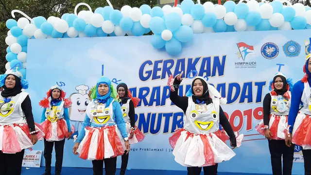 [Fimela] HIMPAUDI dan Sari Roti gelar Gerakan Sarapan Padat Bernutrisi Nasional